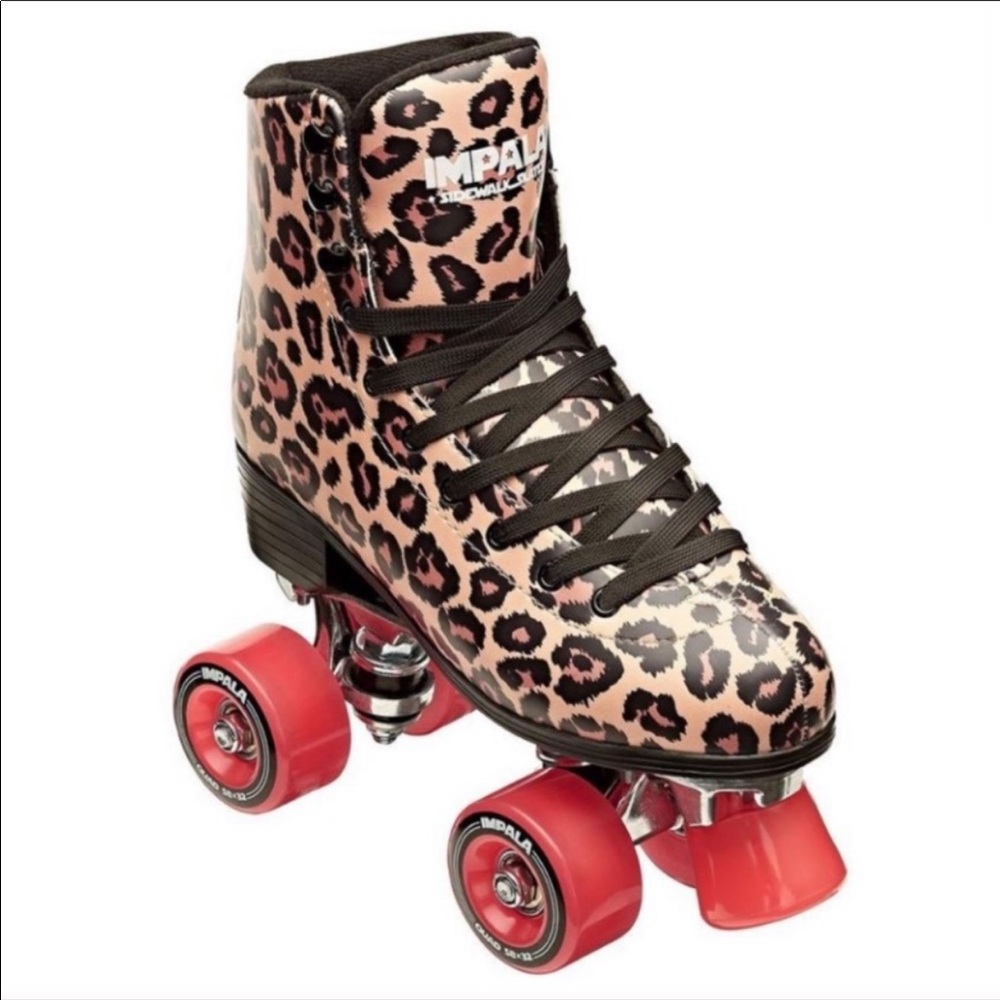 IMPALA QUAD ROLLER SKATE LEOPARD - 7 - Picture 3 of 11